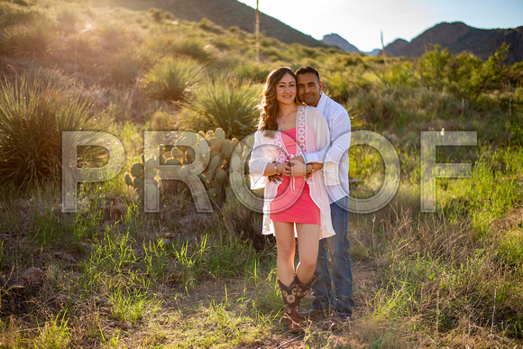 Mena Photography - Estrada Engagement Session -  El Paso TX  (16)