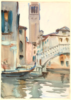 a_bridge_and_campanile,_venice_1970.17.169